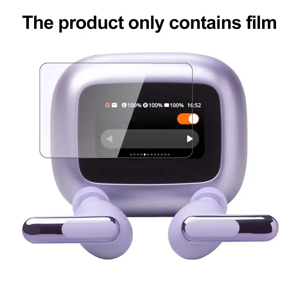 9H High-definition Explosion-proof Soft Film For JBL Live Beam 3 LCD Screen Intelligent Bluetooth Earphone Film Screen