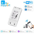 Wifi Smart Switch Ewelink APP 16A Mini Light Switches 2 Way Wireless Smart Home Automation Breaker Voice for Alexa Google Alice