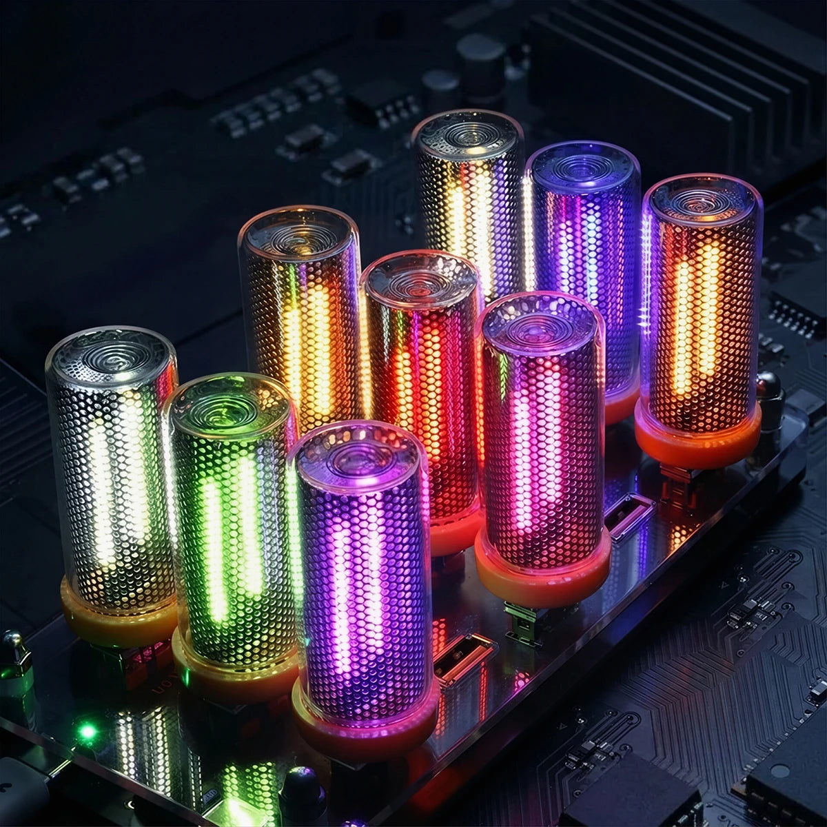 Retro USB Led Filament Night Light Yellow Warm Bulb Touch Dimmable Lighting RGB ambient light For Home Decor Emergency Lighting