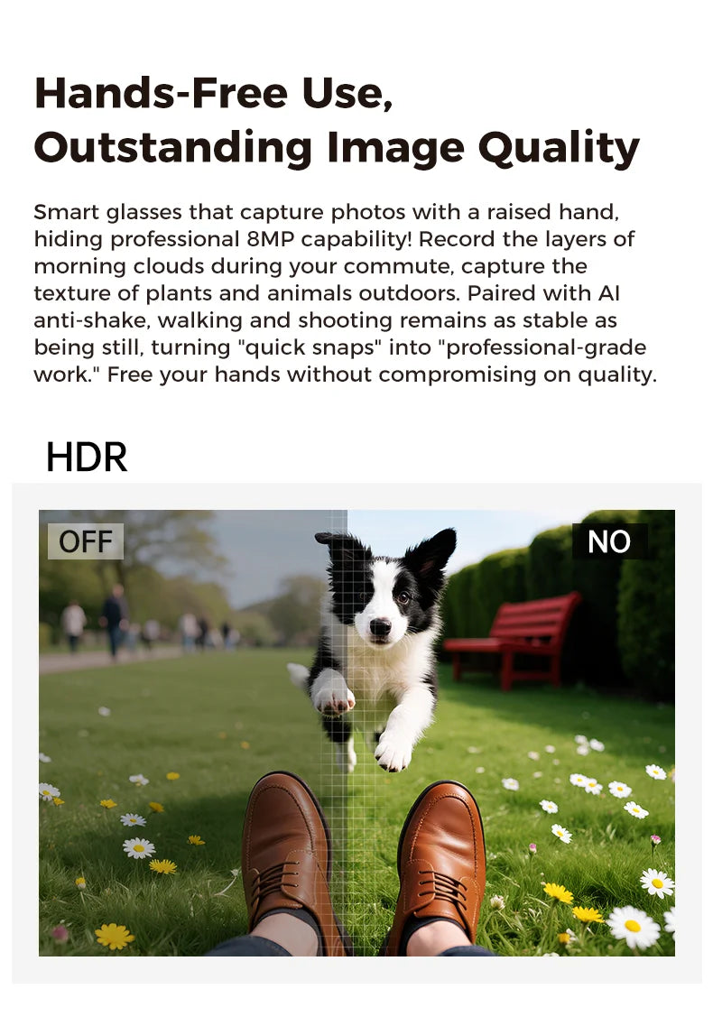 2026 New 32G Memory 800W 4K Camera Smart Glasses Men Photos&Videos 3600mAh Power Bank 120+Languages Translation AI Glasses Women