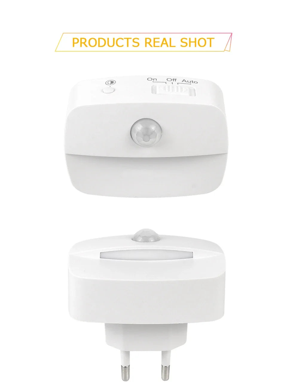 Motion Sensor LED Night Light EU/US Plug in Socket 3 Modes Night Lamp For Room Kitchen Hallway Human Induction Emergency Lightin
