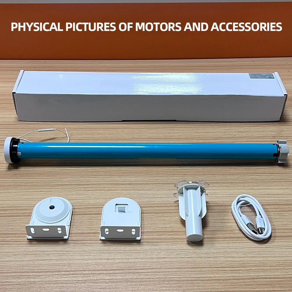 LifeLibero Tuya Zigbee Battery Window Blinds Smart Curtains Motor Roller Blind Automatic Wire Free Tubular Blind For37 38mm Tube