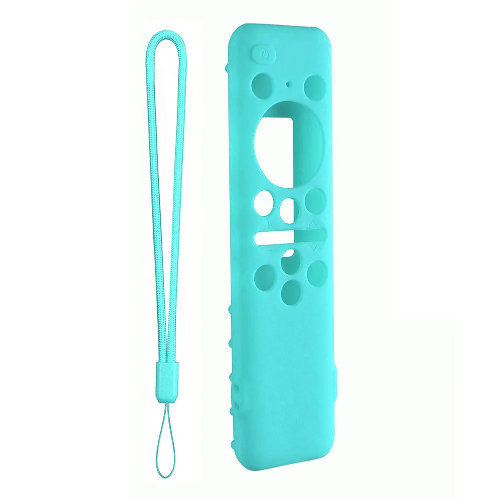 For Samsung BN59-01432A 01432B Remote Control Silicone Protective Case Shockproof Anti-Slip Smart TV Soft Sleeve with Lanyard