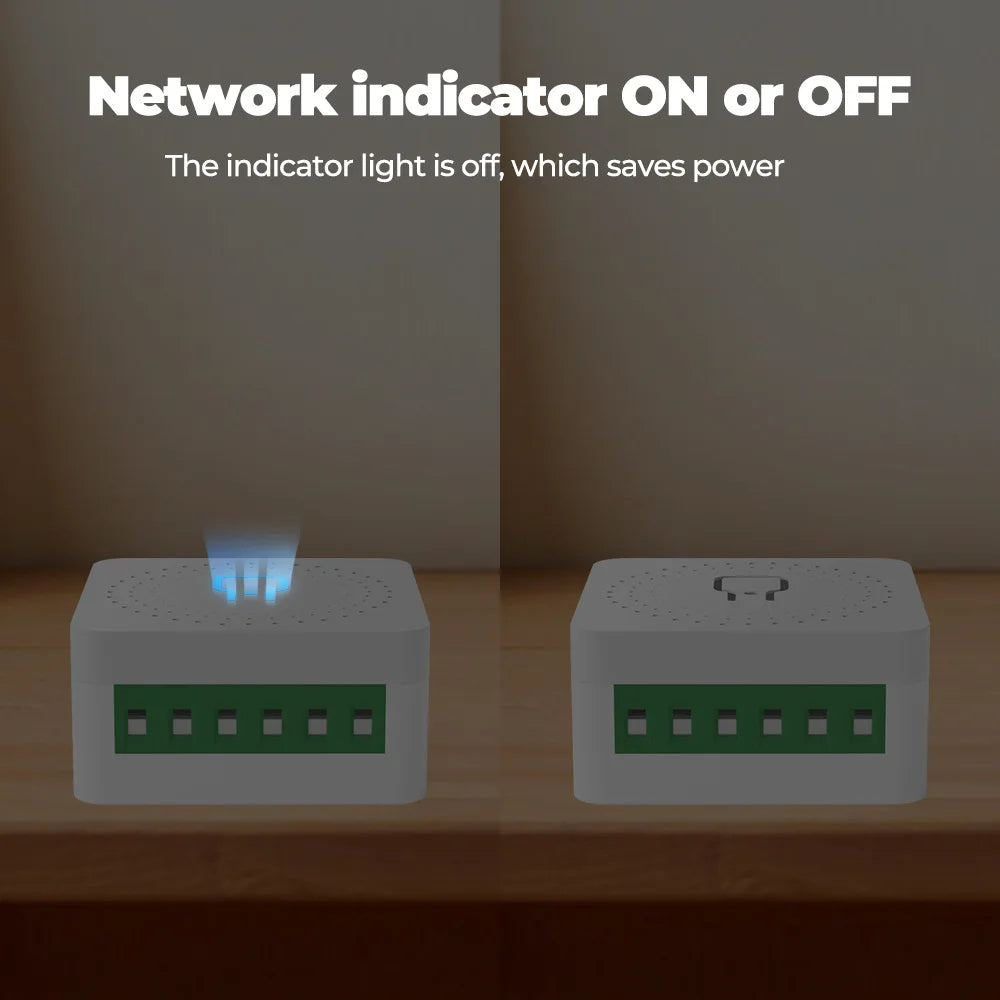 Wifi Smart Switch Ewelink APP 16A Mini Light Switches 2 Way Wireless Smart Home Automation Breaker Voice for Alexa Google Alice