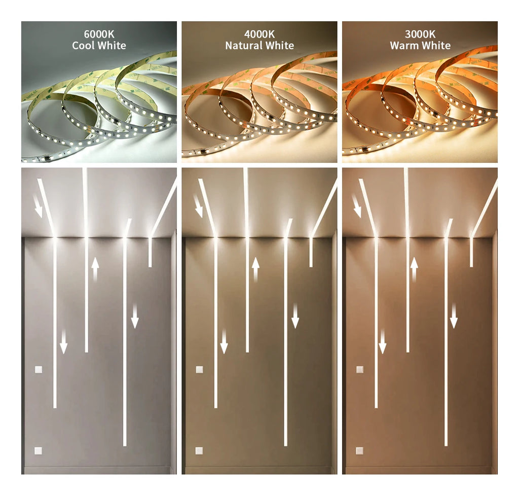 10m WS2811 Running Water Flowing LED Strip Light SMD2835 Horse Race Pixel Addressable Flexible Linear Lamp Set 120LEDs/m DC24V