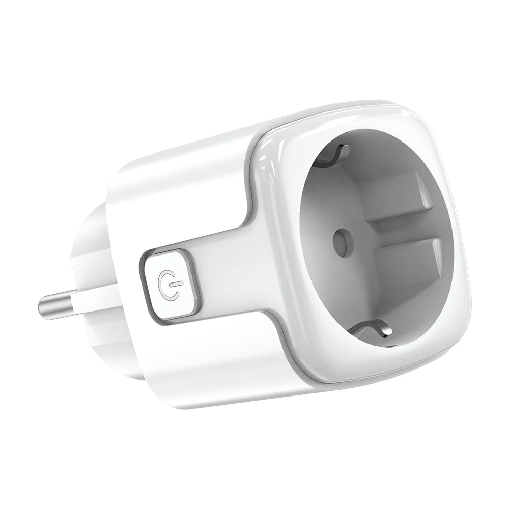 Ewelink Smart WiFi EU Plug Socket With Power Monitoring Timing Function 16A/20A Outlet Voice Works with Alexa Google Home Alice
