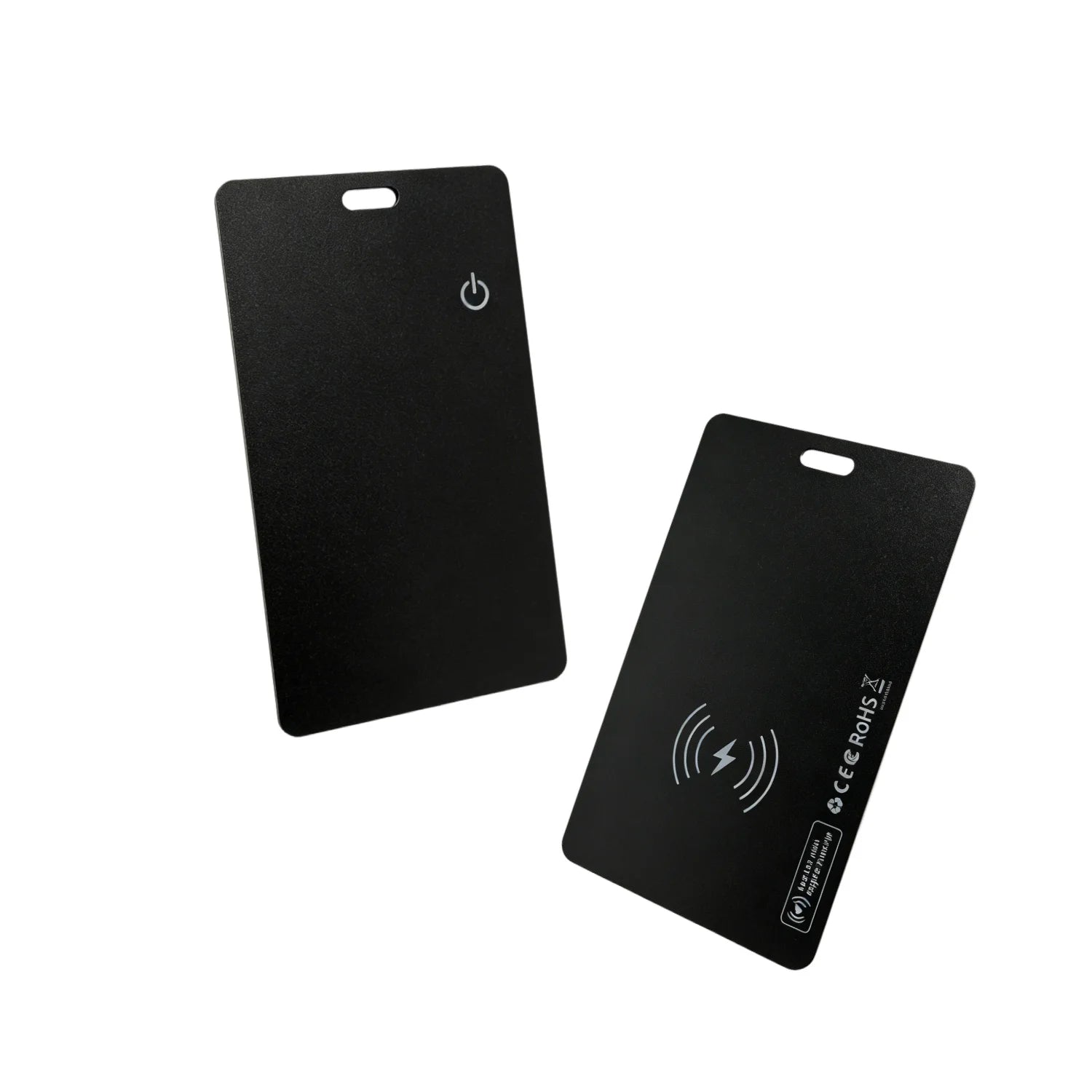 MFI Certified Wallet Tracking Card Works with Find My Rechargeable Tracker 0.07in Slim iPhone Item Finder for Purse