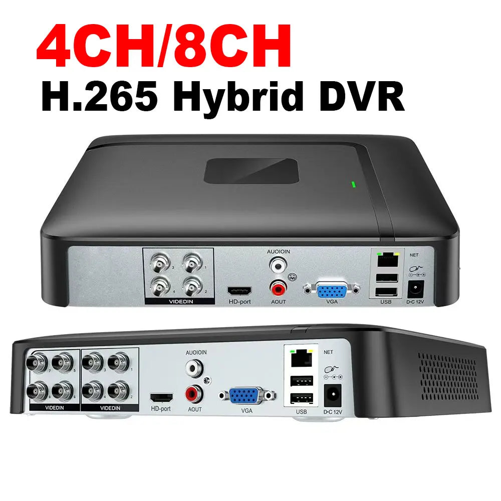 4CH Mini DVR 8CH CCTV Recorder Support 1080P 2MP AHD CVI TVI Camera Security System / P2P Cloud Video Surveillance DVR