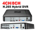 4CH Mini DVR 8CH CCTV Recorder Support 1080P 2MP AHD CVI TVI Camera Security System / P2P Cloud Video Surveillance DVR