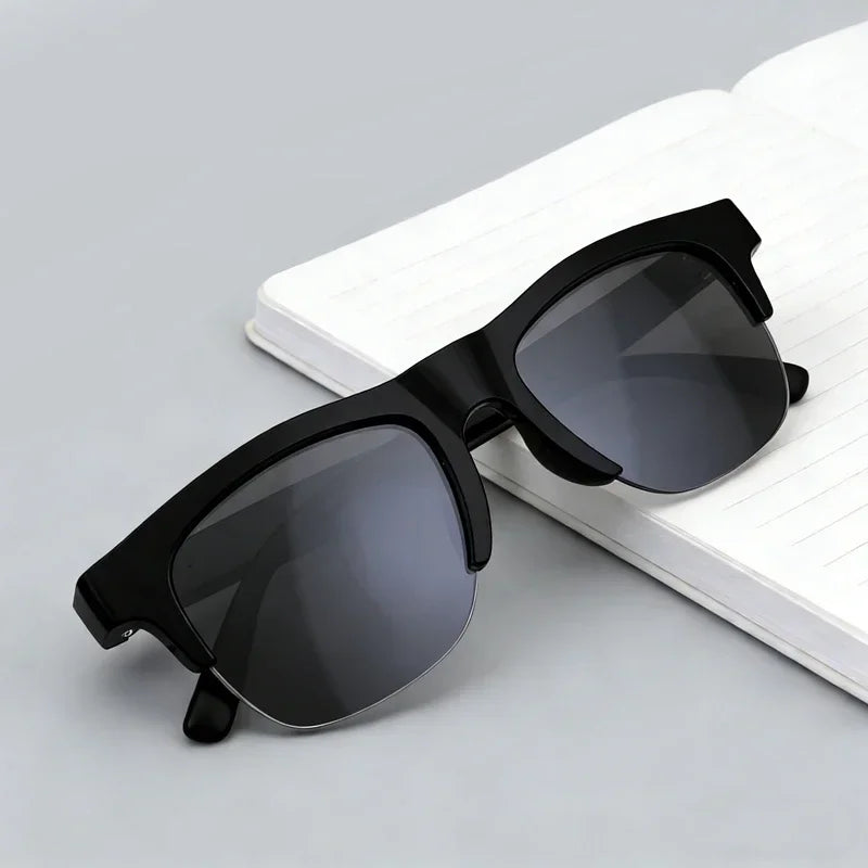 Lenovo 8K HD AI Smart Glasses AI Translation Hands-Free Calling AI Chat Logging Music Playback Smart Sunglasses for Men