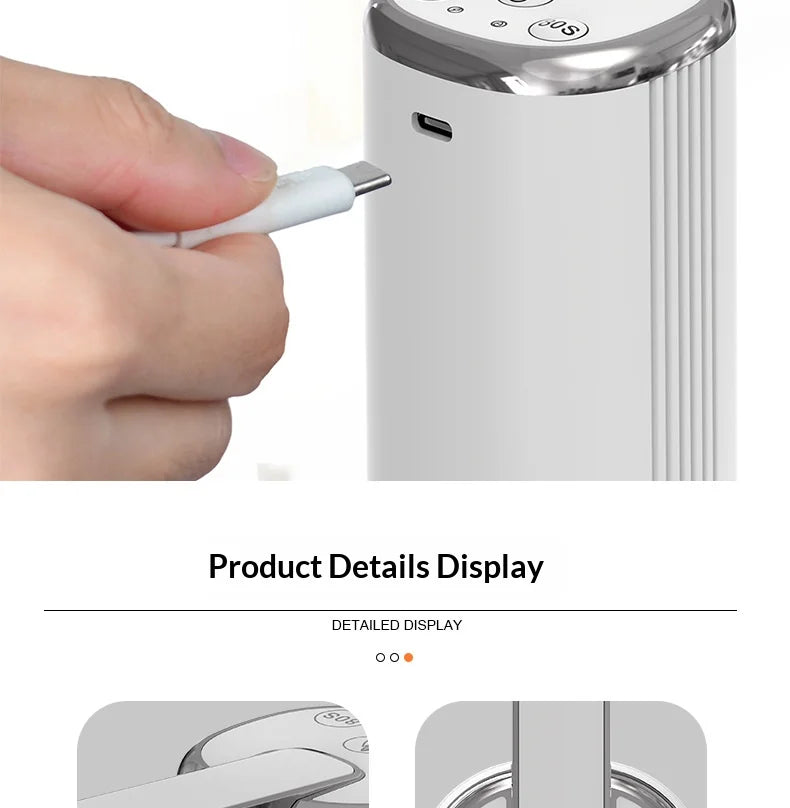 Electric Folding Water Pump Bucket Automatic Water Dispenser Small Portable Outlet For Home Kitchen Drinking Bottle
