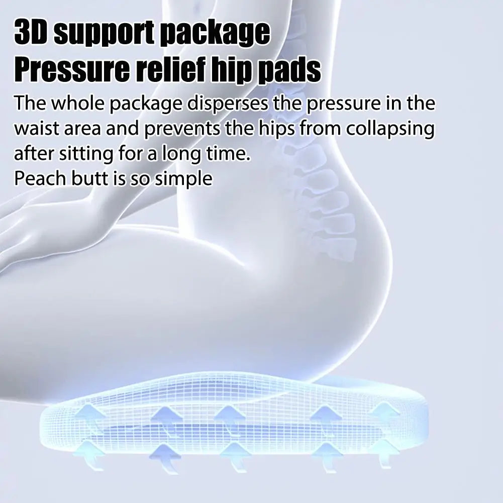 Memory Foam Seat Cushion Ergonomic Office Chair Pad Buttock Support Pillow Cushion For Long Sitting Student Desk Chair