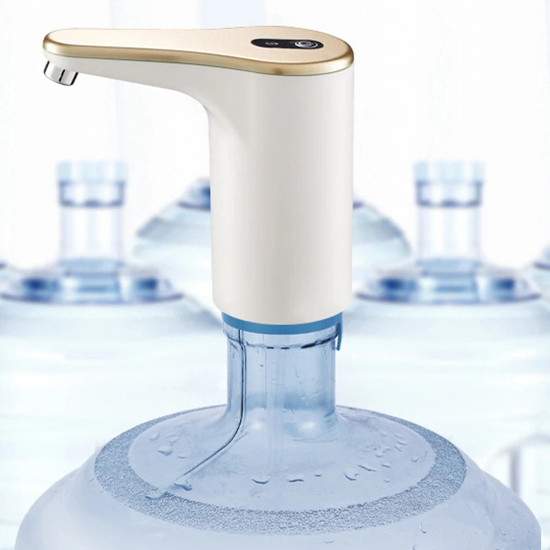 Electric Water Dispenser Automatic Mini Portable Barreled Water Pump USB Smart Charging Drinking Water for Home Kitchen Water