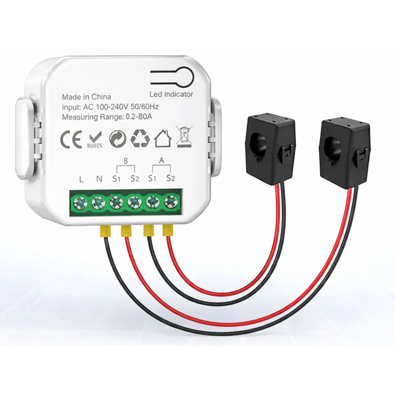EU Smart Plug WiFi Socket power energy meter 10A/16A Power Monitor Wattmeter Timing Function  watt meter Tuya SmartLife APP