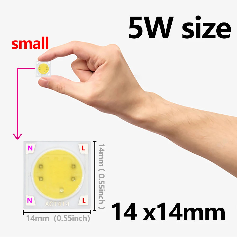 LED Chip COB 50W LED Bulb High Power LED 220V 10W 20W 30W 5W Light Bulbs Lamp 220V LED Matrix for Outdoor Floodlight Spotlight