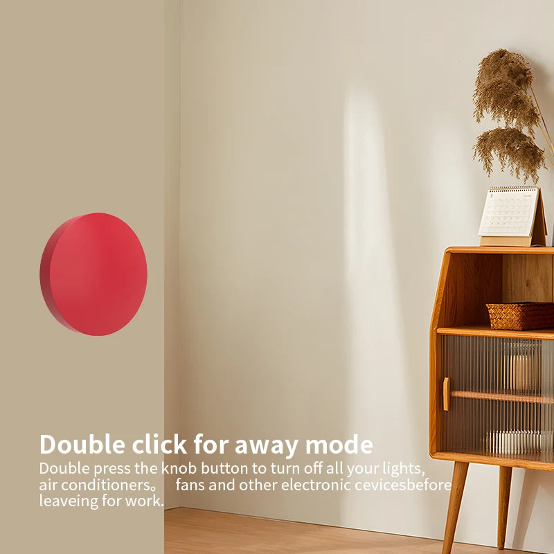 Zigbee Smart Wireless Button Switches for Tuya Smart Life APP Intelligent Scene Linkage Switch Support Google Home Alexa Voice
