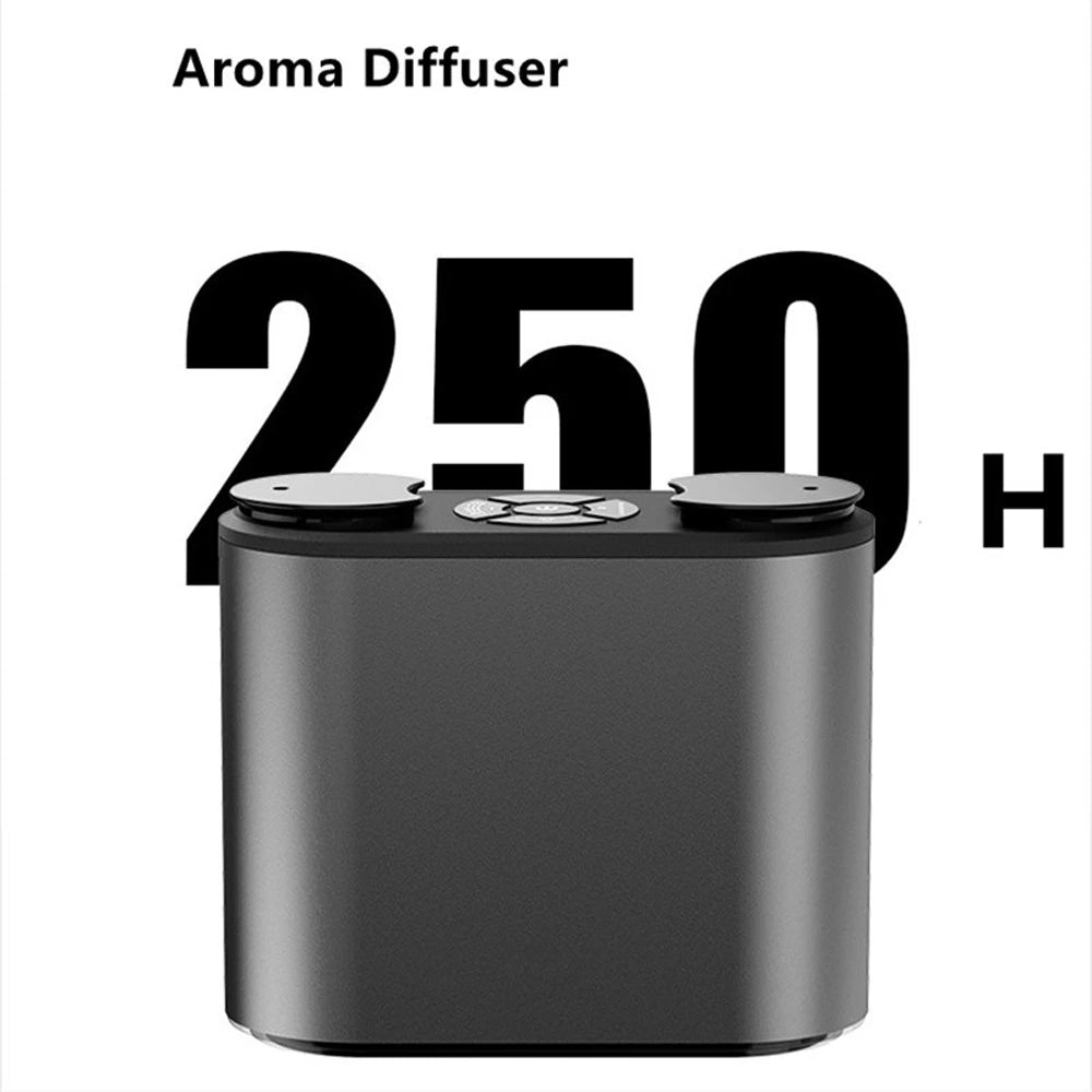 Waterless Aroma Diffuser Aromatherapy Essential Oil Diffuser USB Aluminum Scent Nebulizer Diffuser Air Humidifier For Home Hotel