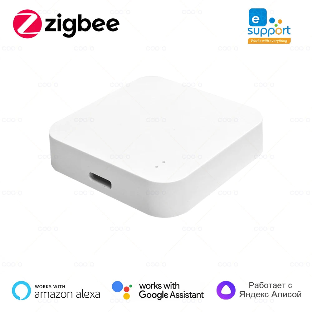ZigBee 3.0 Smart Gateway Hub eWeLink APP Smart Home Automation Home Bridge Works with Alexa Google Home Alice