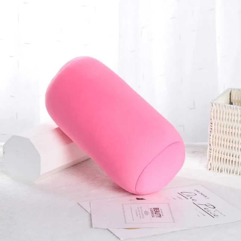 Sleep Neck Support Comfortable Home Seat Pillow Mini Microbead Back Cushion Roll Throw Pillow Travel Home