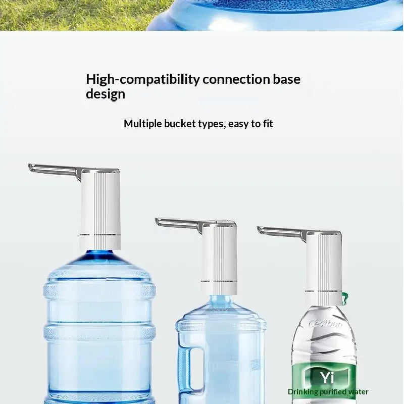 Electric Folding Water Pump Bucket Automatic Water Dispenser Small Portable Outlet For Home Kitchen Drinking Bottle
