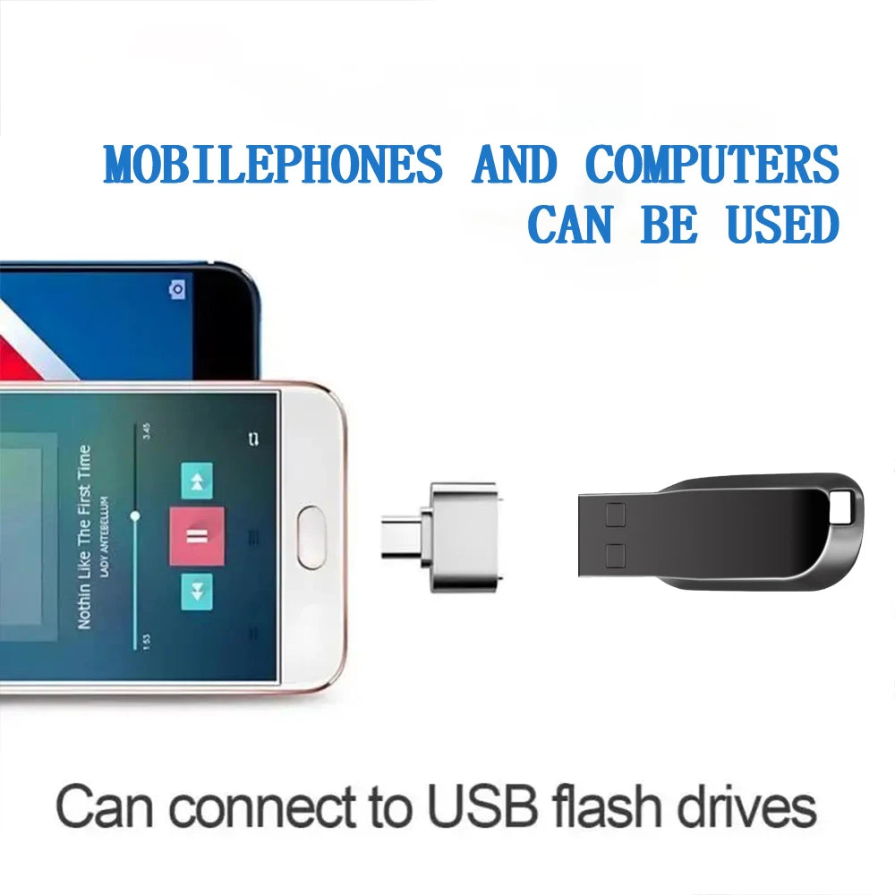 512GB Pen Drive USB Memory Stick 256GB Metal Pendrive High Speed Memoria USB 128GB 64GB USB 3.0 Flash Drive For Lenovo Equipment