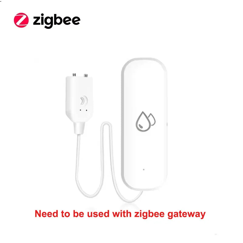 ZigBee Water Sensor Leakage Alarm Flood Leak Detector Smart Home APP Remote Control Smart Home Security Protection