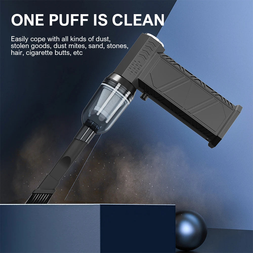Violent Fan 350000RPM Powerful Air Blower Vacuum Dust Cleaner Charging Strong Winds 58m/s Brushless Turbo Jet Blower Dry