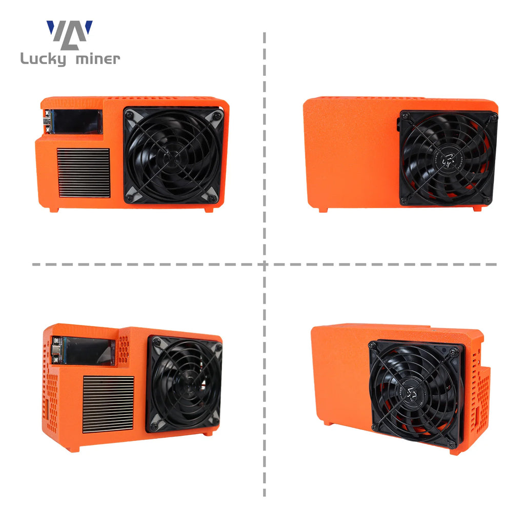 NerdQX 8TH/s ASIC Bitcoin Miner BM1370 Open Source Solo Mining Rig Low Noise 180W Home BTC Mining Equipment