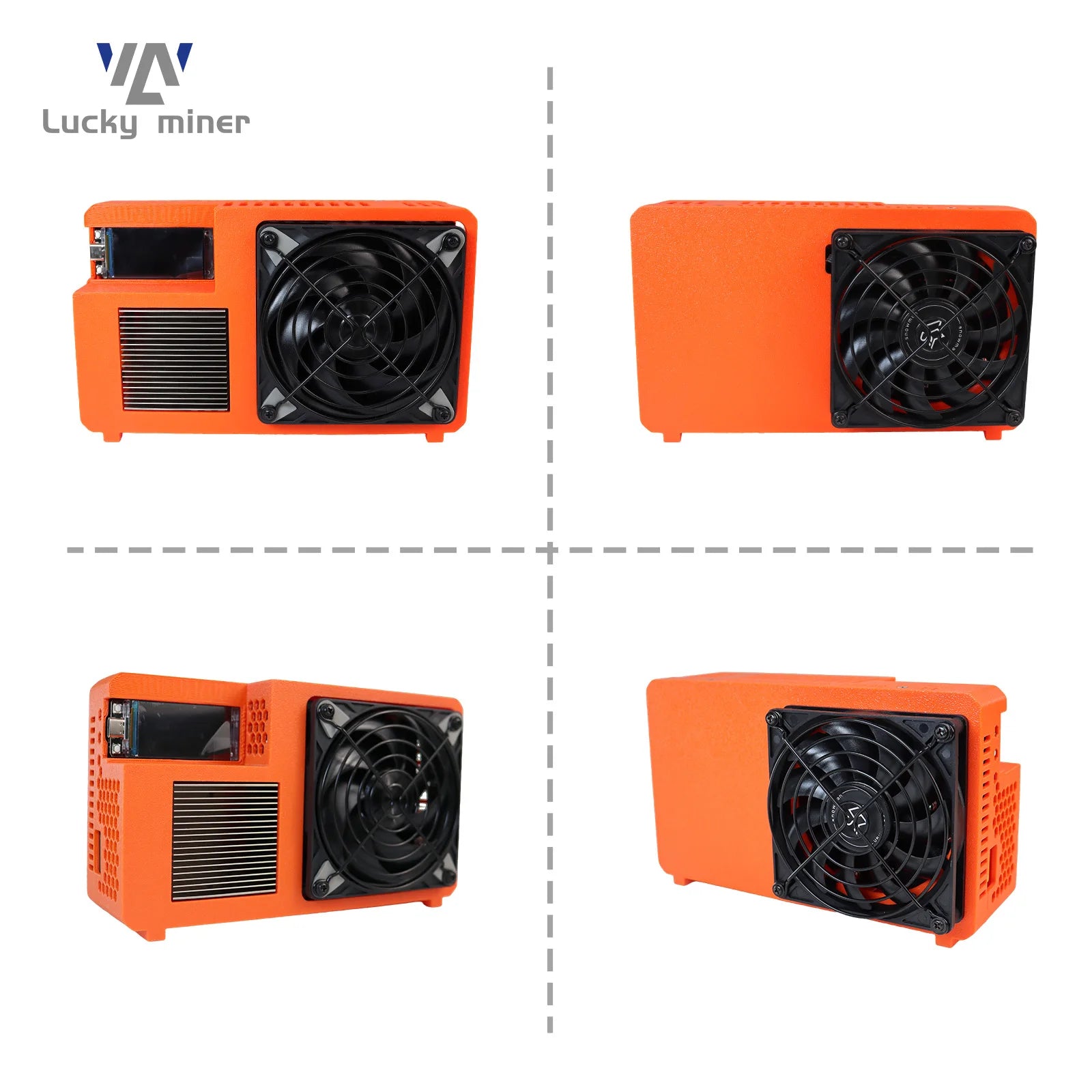 NerdQX 8TH/s ASIC Bitcoin Miner BM1370 Open Source Solo Mining Rig Low Noise 180W Home BTC Mining Equipment