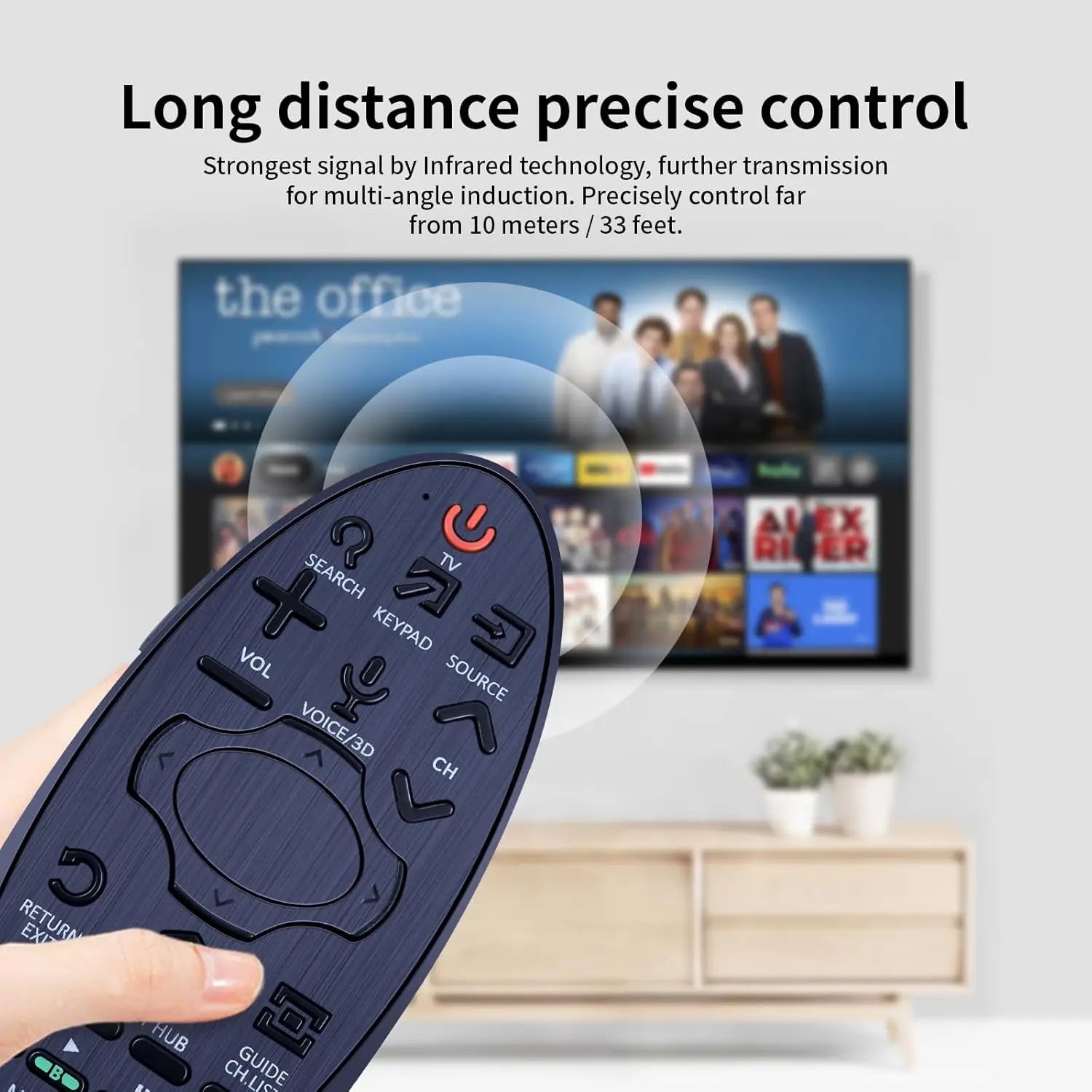 IR remote BN59-01181B Replacement Remote Control Fit forSamsung Smart TV BN59-01185F BN59-01181A BN59-01185A BN59-01181B BN59-01