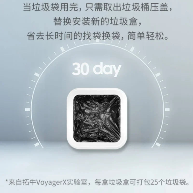New TOWNEW T1 and T3 Durable Garbage Bags | Refill Ring for Smart Kitchen Trash Cans