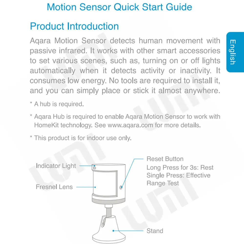 Original Aqara Motion Sensor Smart Human Body Sensor ZigBee Movement Wireless Connection Smart Home For Mijia MiHome Homekit APP