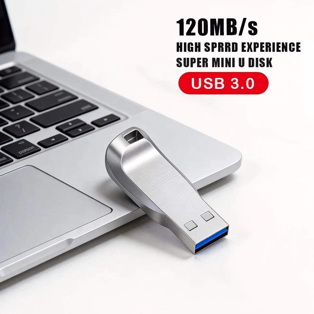 512GB Pen Drive USB Memory Stick 256GB Metal Pendrive High Speed Memoria USB 128GB 64GB USB 3.0 Flash Drive For Lenovo Equipment