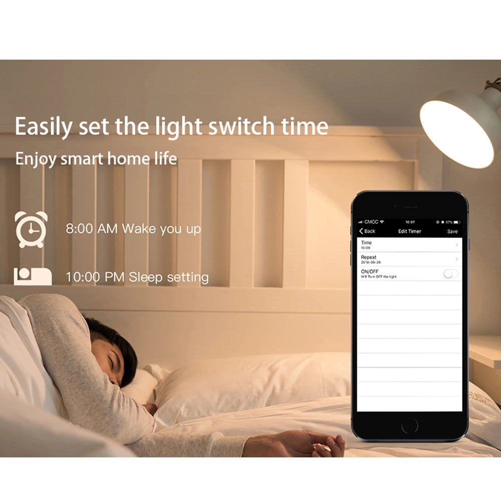 WiFi E27 Smart Dimmable Bulb RGBCW Colorful 220V LED Light App Adjust Bluetooth Support Alexa Google Home Voice Control