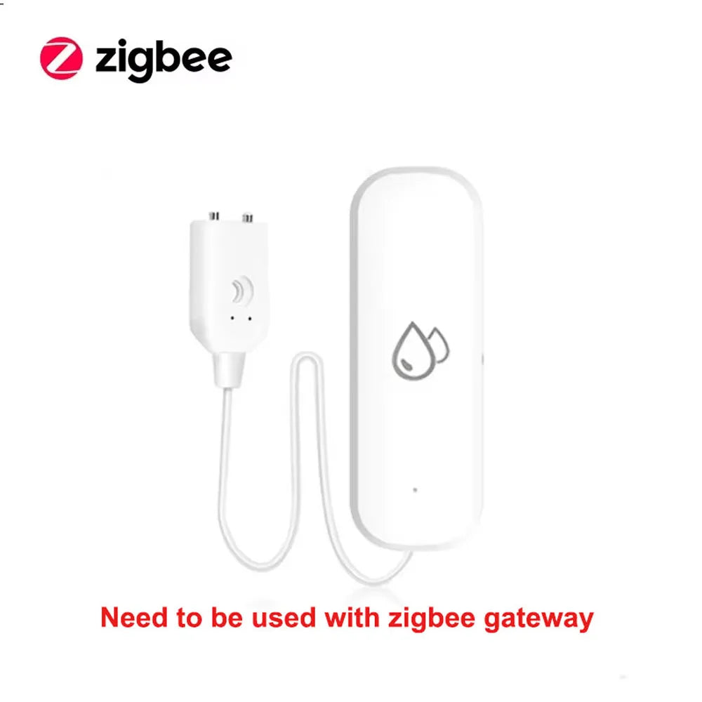 ZigBee Water Sensor Leakage Alarm Flood Leak Detector Smart Home APP Remote Control Smart Home Security Protection