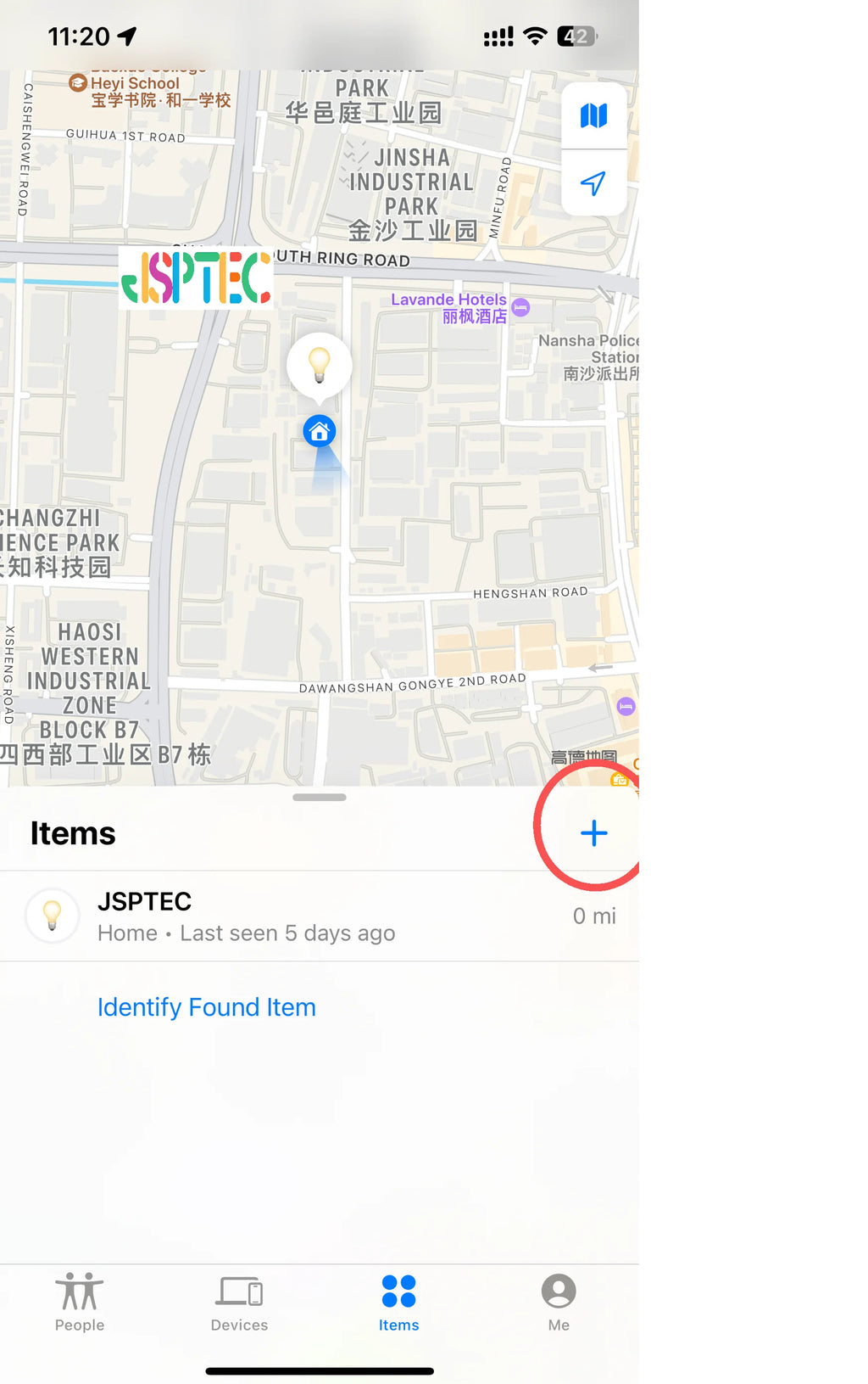JSPTEC Security Bluetooth Tag Based on IOS Find My app Anti-lose Tracker Sound Locate IOS Message Reminder Alarm Key Finder IOS