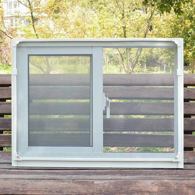 Magnetic mesh mosquiteras para ventana, invisible screen window,  household self-adhesive,simple mosquito net，Automatic shutdown