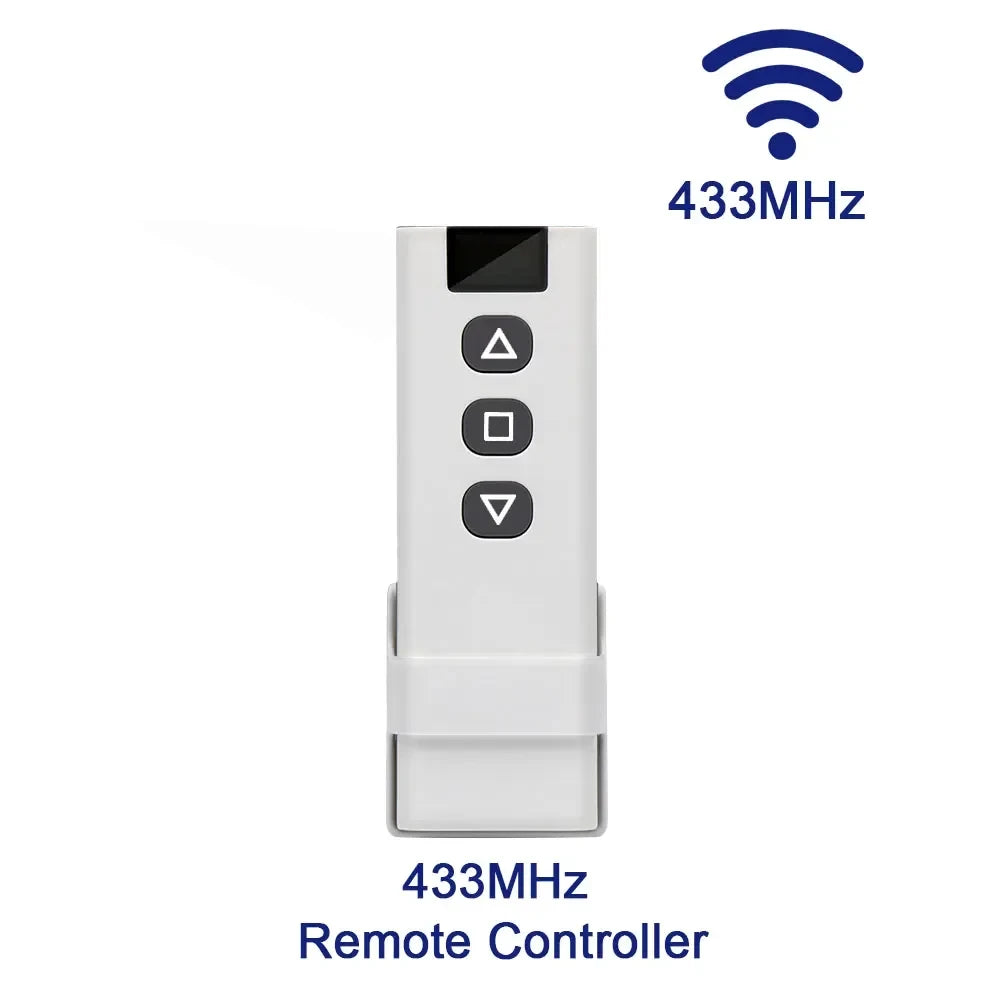 Tuya WiFi Smart Curtain Switch Roller Blinds Shutter Module 433MHz RF Remote Control Works With Alexa Google Home Assistant