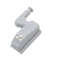 10-1PC LED Inner Hinge Lamp No Battery Under Cabinet Lights Wardrobe Cupboard Sensor Lights Bedroom Kitchen Closet Night Lamp