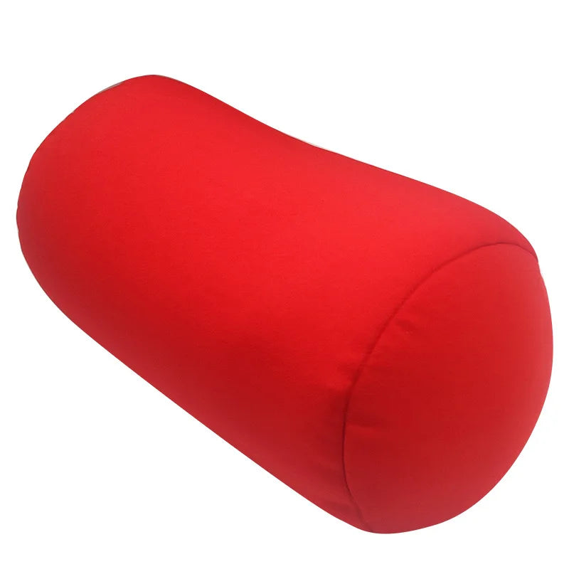 Sleep Neck Support Comfortable Home Seat Pillow Mini Microbead Back Cushion Roll Throw Pillow Travel Home