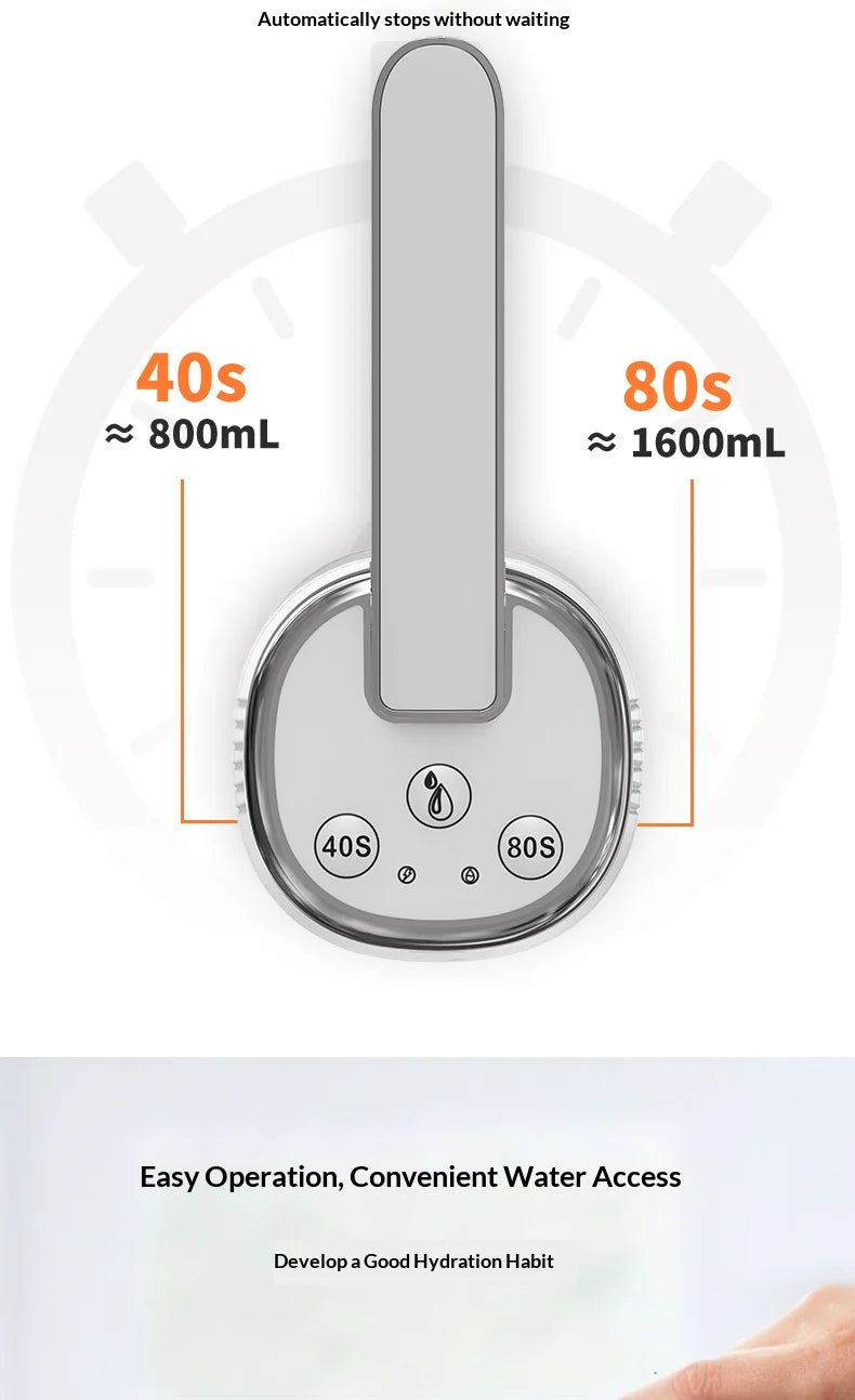 Electric Folding Water Pump Bucket Automatic Water Dispenser Small Portable Outlet For Home Kitchen Drinking Bottle