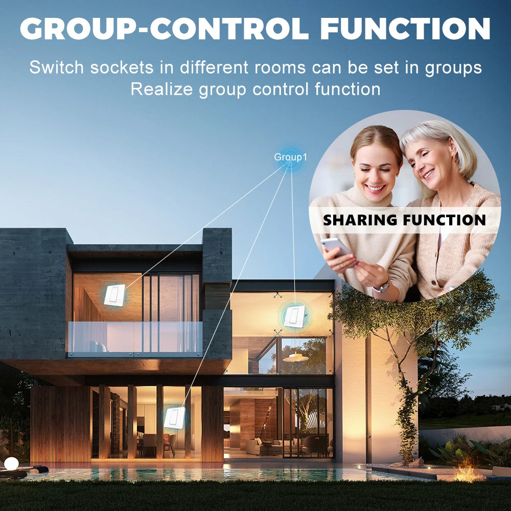 Tuya Zigbee Smart Switch No Neutral Wire No Capacitor 1/2/3Gang EU Wall Push Light Switch Smart Life APP Voice for Alexa Google