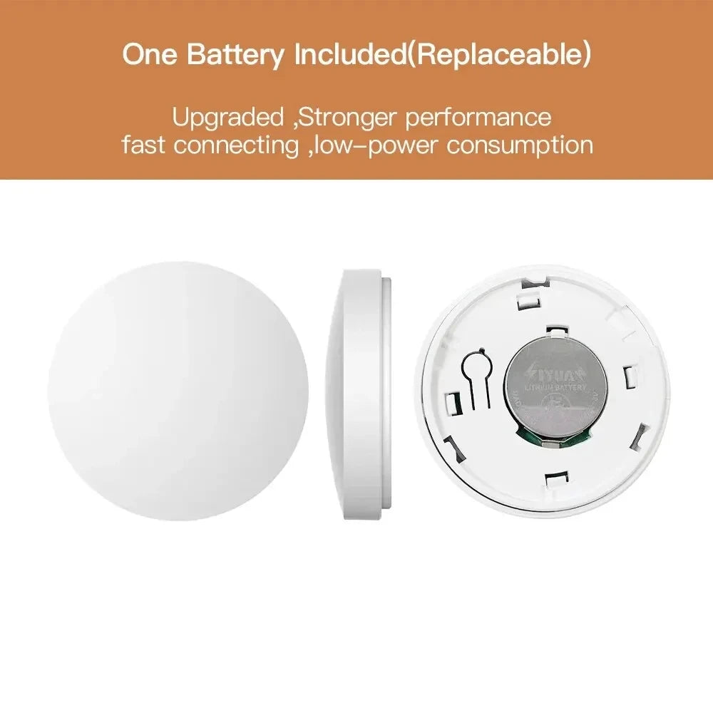 Zigbee Smart Wireless Button Switches for Tuya Smart Life APP Intelligent Scene Linkage Switch Support Google Home Alexa Voice