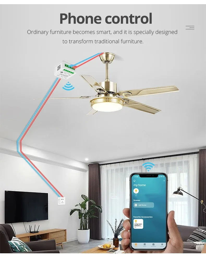Smart Switch Mini Wifi Relay Breaker Siri Voice Control Wireless Switch Work With Apple Homekit Alexa Google Home