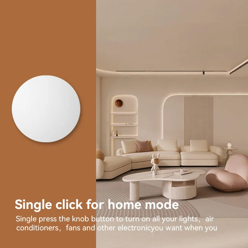 Zigbee Smart Wireless Button Switches for Tuya Smart Life APP Intelligent Scene Linkage Switch Support Google Home Alexa Voice