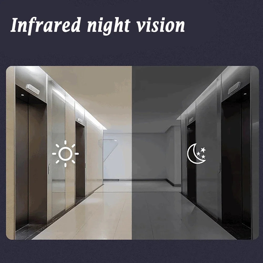 Smart WiFi 2.4G Wireless Doorbells Video Intercom Camera Inteligente Night Vision 4.3inch HD Screen For Security Home Apartment