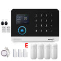 Smart Home WiFi GSM Alarm System for Home with Motion Sensor Wireless Siren Night Vision IP Camera Works with Tuya Support Alexa