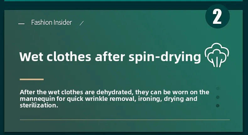Fully Automatic Human-Shaped Garment Steamer Iron Wrinkle Removal Clothes Care Machine Magic Dryer Shirt Garment Machine