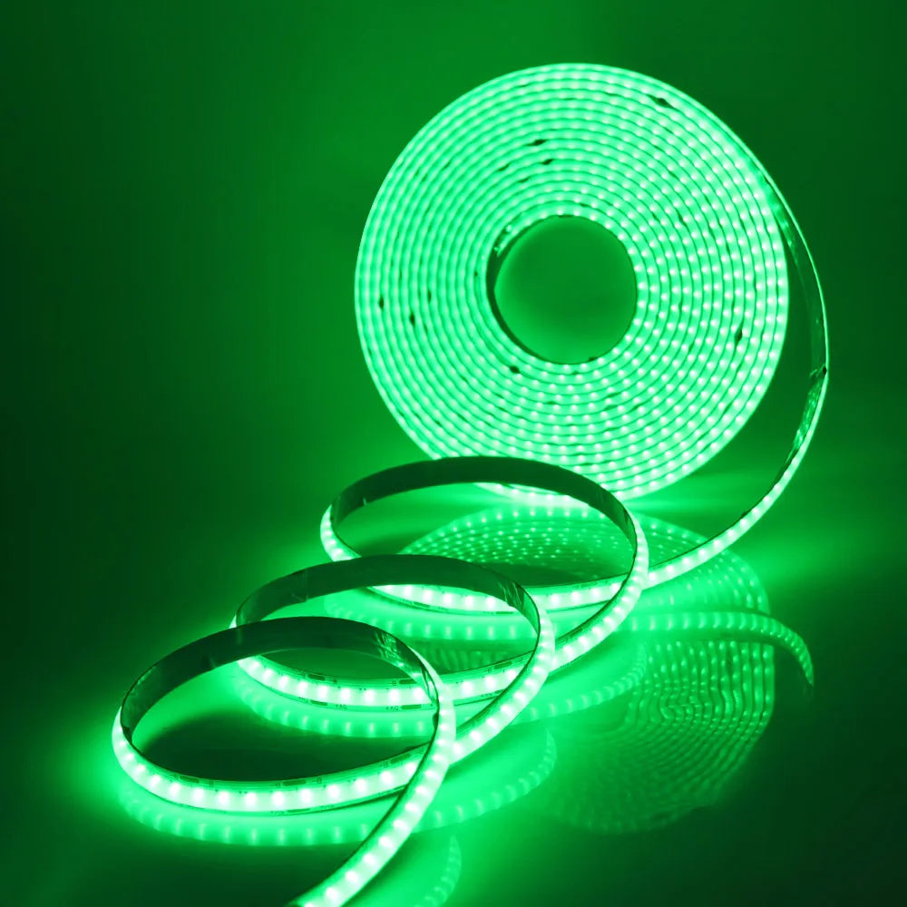 Wifi Bluetooth-compatible RGB COB LED Strip Light 5V 24key 44key Kit Remote Control 576LED High Density Linear Lights Flex Tape