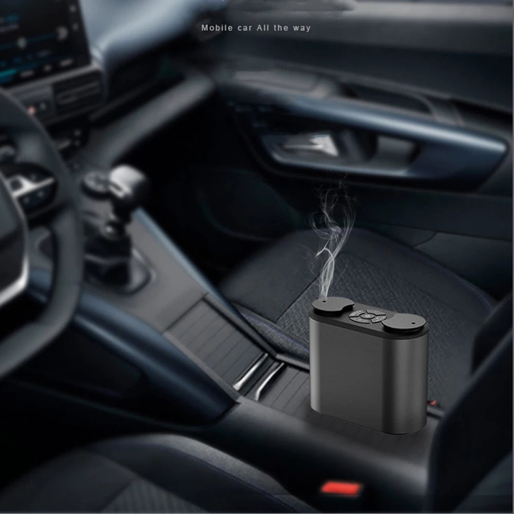 Waterless Aroma Diffuser Aromatherapy Essential Oil Diffuser USB Aluminum Scent Nebulizer Diffuser Air Humidifier For Home Hotel